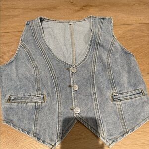 Stylish Denim Vest